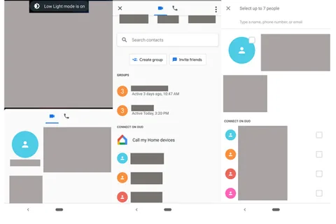 Google Duo grup sohbeti ve düşük ışık moduyla yenilenecek