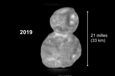 New Horizons Ultima Thule’nin ilk fotoğrafını gönderdi