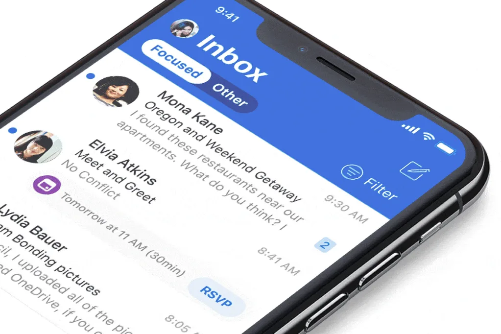 microsoft outlook ios
