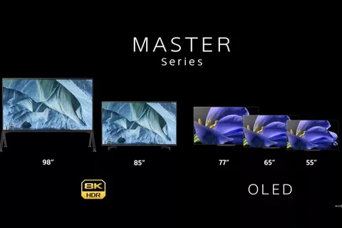 Sony’nin devasa 4K ve 8K TV’leri CES 2019’da tanıtıldı