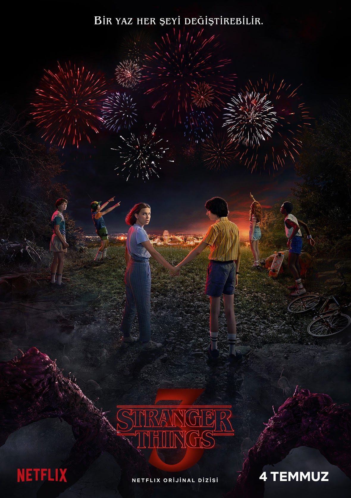 stranger things 3. sezon afişi