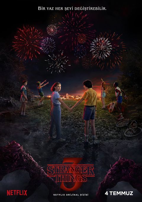 stranger things 3. sezon afişi