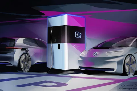 Volkswagen elektrikli otomobil şarjı için mobil istasyon geliştirdi