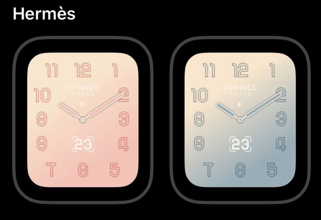 Apple Watch Hermès’e watchOS 5.2 ile yeni saat kadranları eklenecek