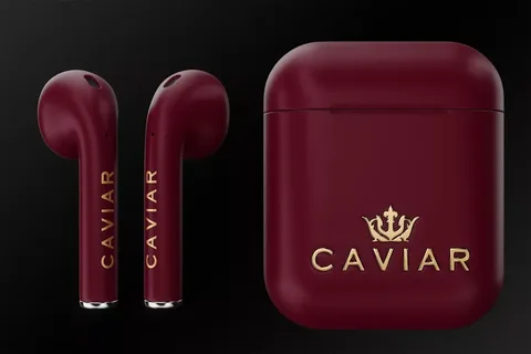 Caviar lüks değneğiyle şimdi de AirPods’a dokundu