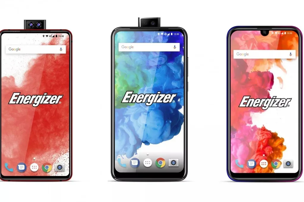 Energizer 18000 mAh pilli, açılır kameralı, katlanabilir ekranlı telefonlar gösterecek