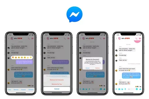 Artık Facebook Messenger da yanlışları düzeltme imkanı sunuyor
