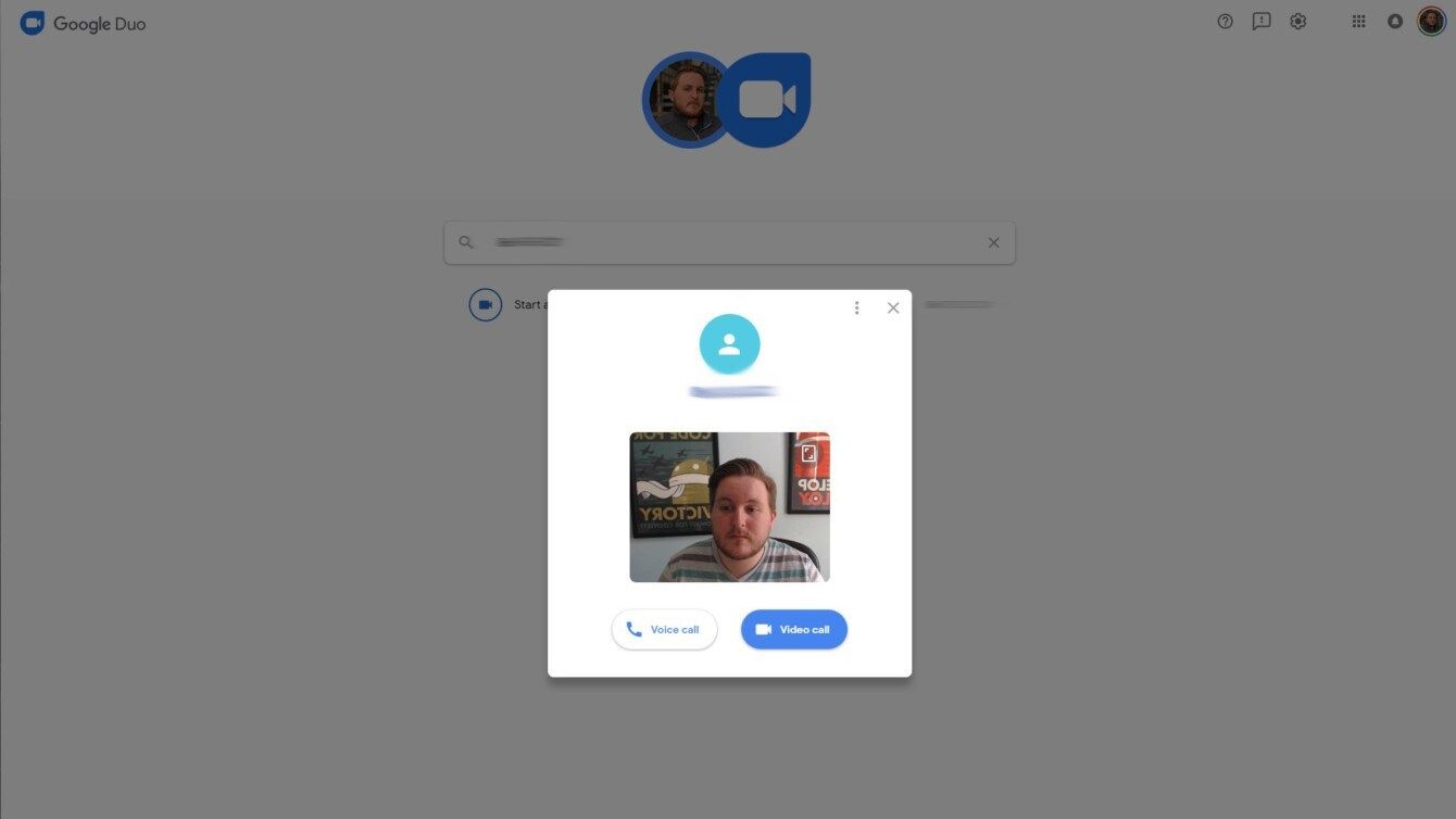 google duo video web