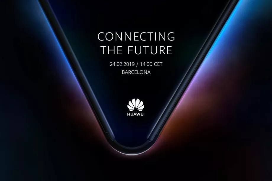 huawei katlanabilir 5g telefonu davetiye