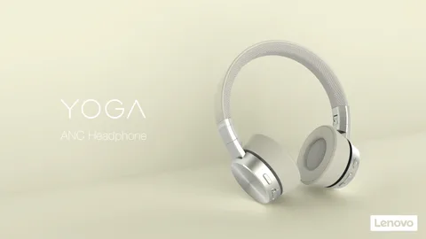 Lenovo Yoga ANC kablosuz kulaklıkla yüksek ses kalitesi vadediyor