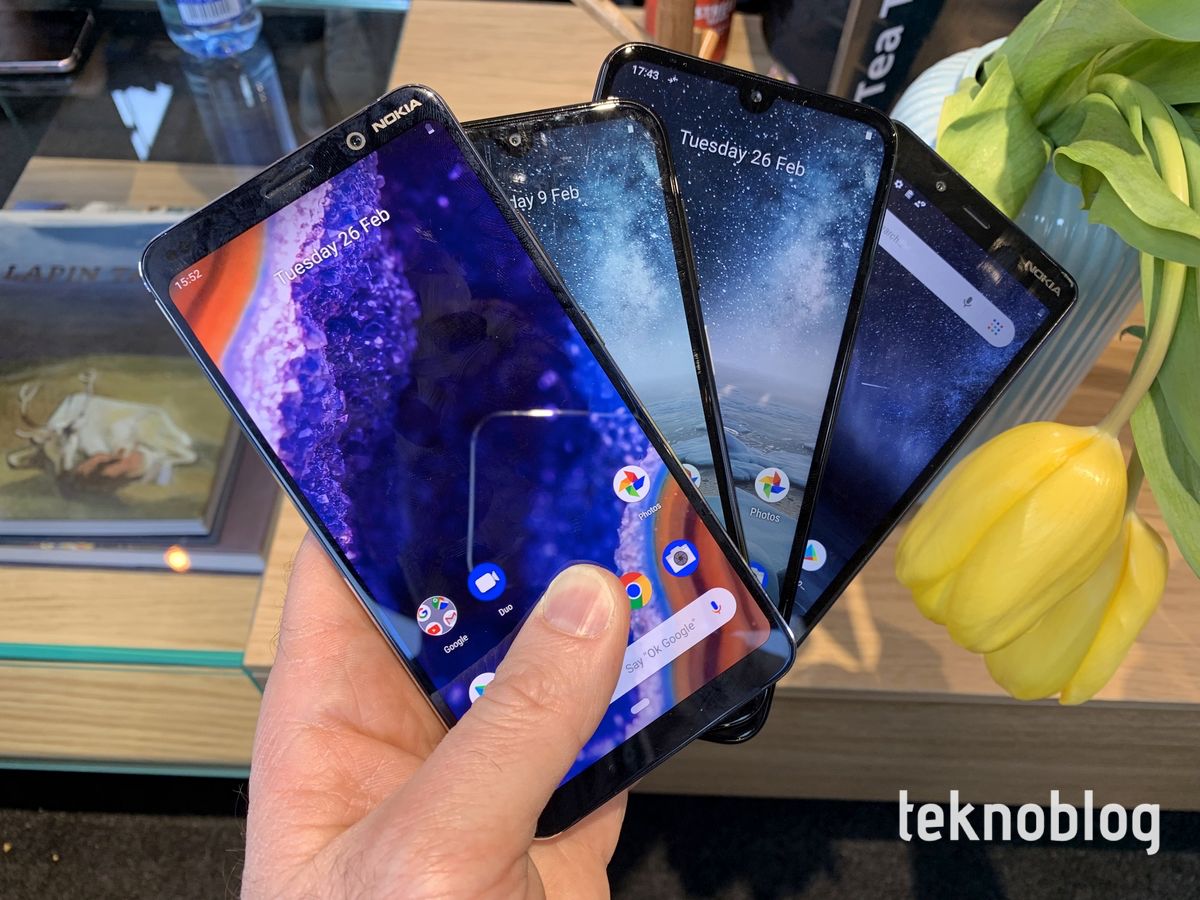 nokia 1 plus nokia 3.2 nokia 4.2