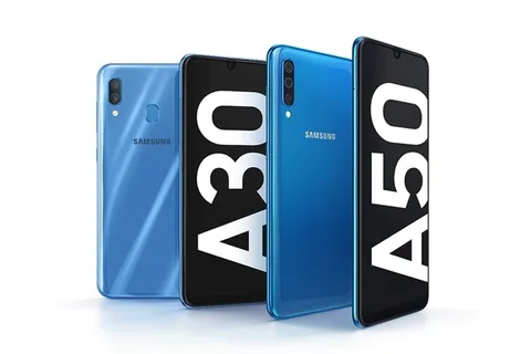 Samsung Galaxy A50 ve Galaxy A30 tanıtıldı: Sonsuz-U ekranlar, ultra geniş kameralar