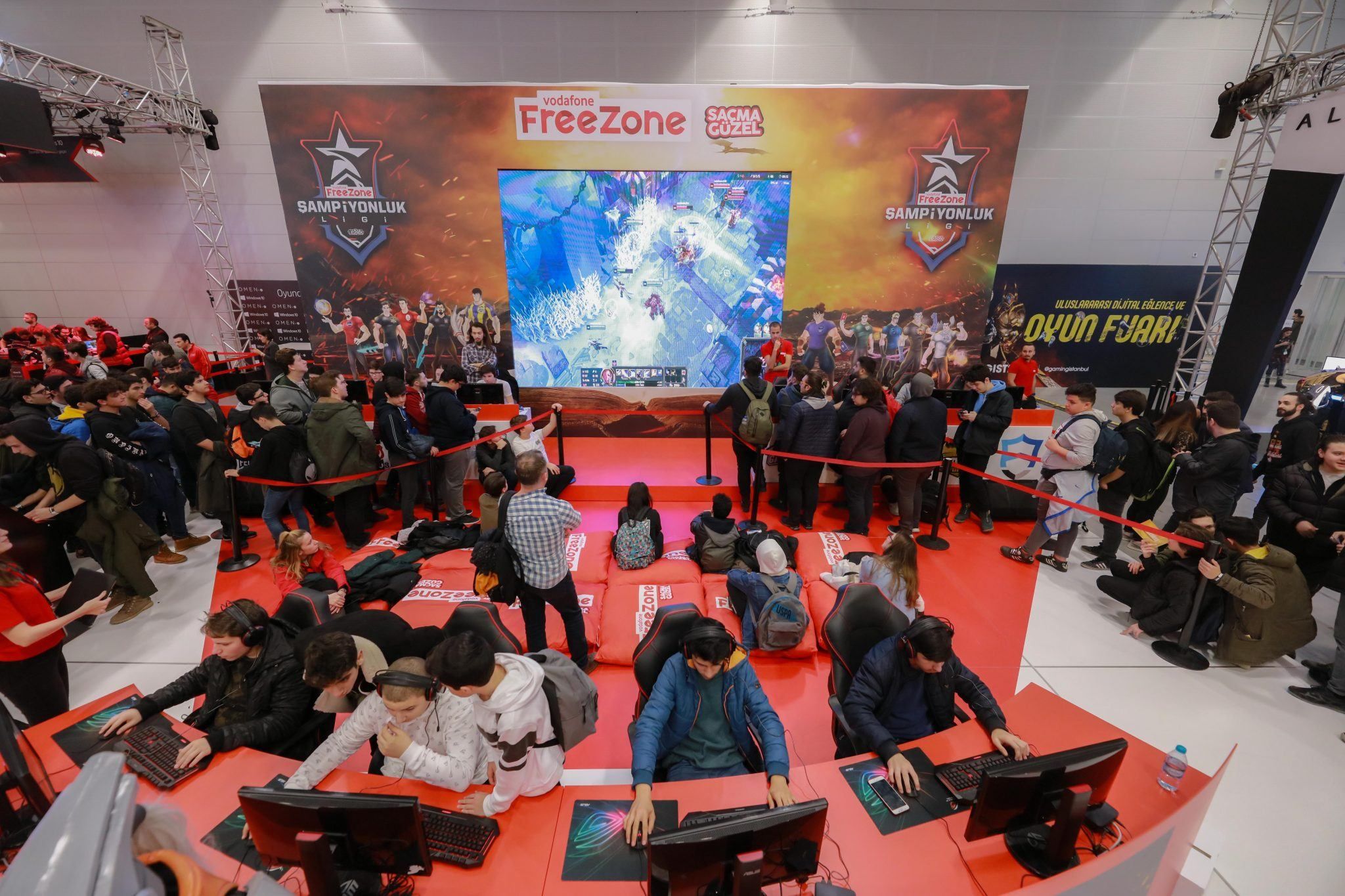 vodafone freezone gaming istanbul
