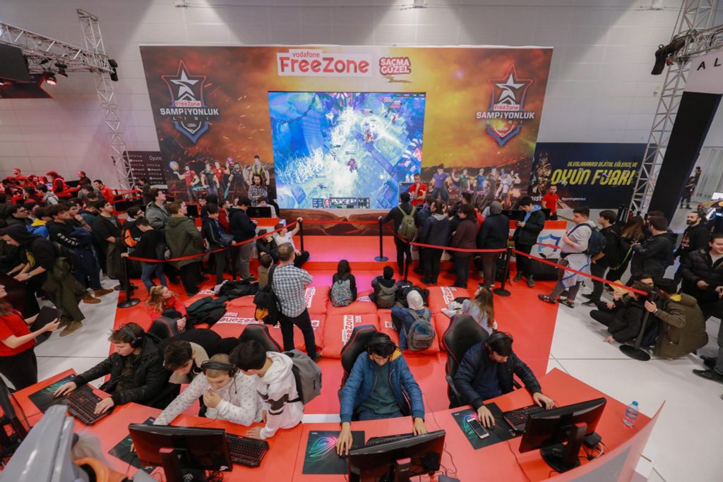 vodafone freezone gaming istanbul