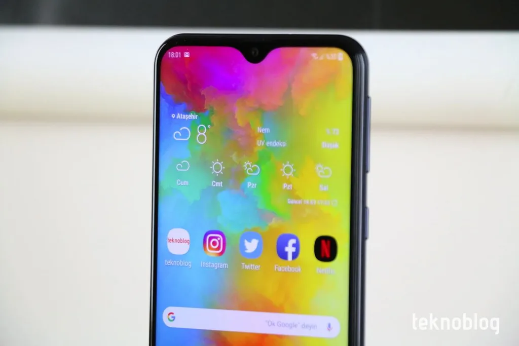 Samsung Galaxy M20 İncelemesi
