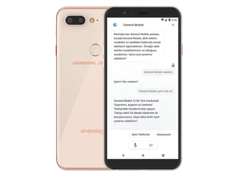 General Mobile’ın sanal asistanı çıktı