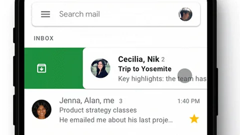 Gmail iOS uygulamasında kişiselleştirme dozu yükseliyor