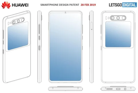 Huawei iki ekranlı telefon fikrini değerlendiriyor
