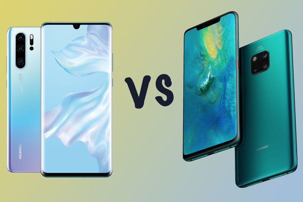 huawei p30 pro vs mate 20 pro