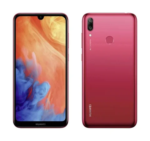 Huawei Y7 (2019) daha düşük çözünürlüklü selfie kamerasıyla duyuruldu