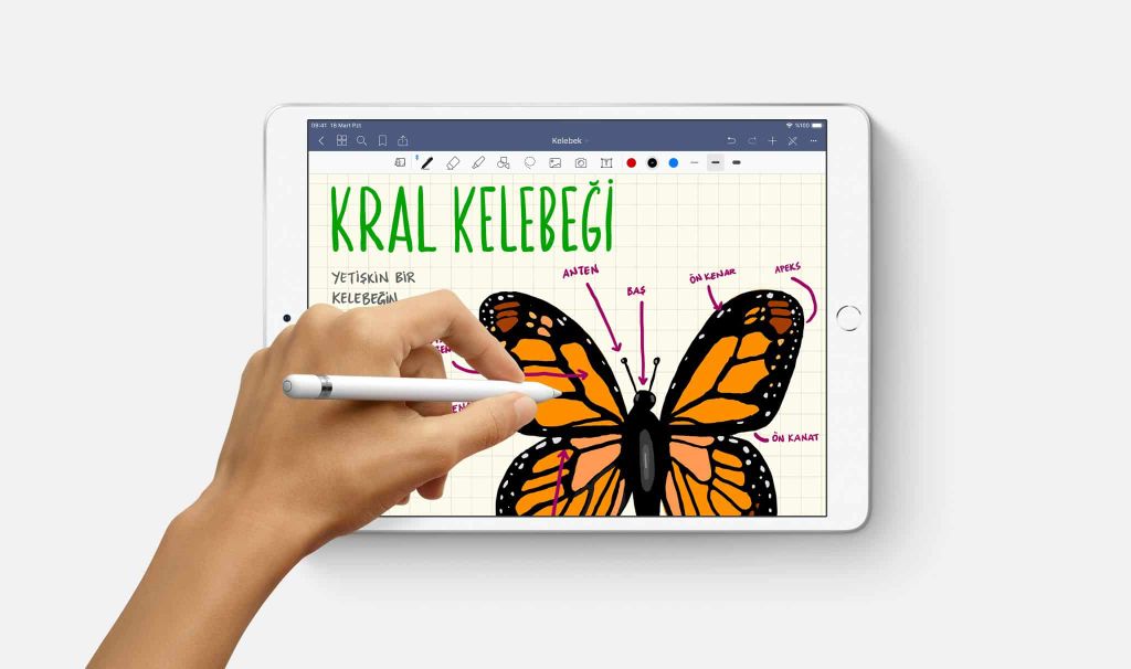 Apple 10.5 inç iPad Air ve Apple Pencil destekli iPad mini'yi duyurdu