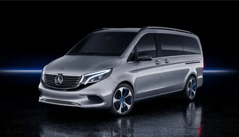 Mercedes Concept EQV ile yolcu taşımacılığına elektriği getirecek