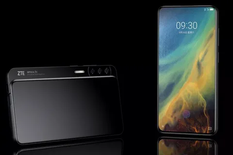 ZTE’nin yeni telefonunun kameraları yanlarından çıkacak