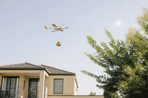 Alphabet Wing drone ile yemek sevkiyatı yapmaya başlıyor
