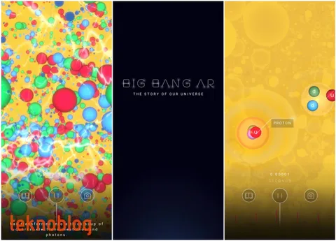 Big Bang AR: Evrenin doğuşunu telefonunuzda izleyin