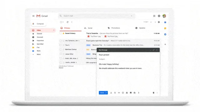 Gmail Akıllı Yazma özelliği çerçevesinde konu önerisi sunacak