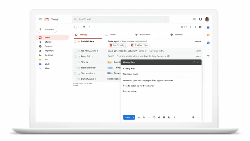 Gmail 15. yaşını yeni özelliklerle kutluyor