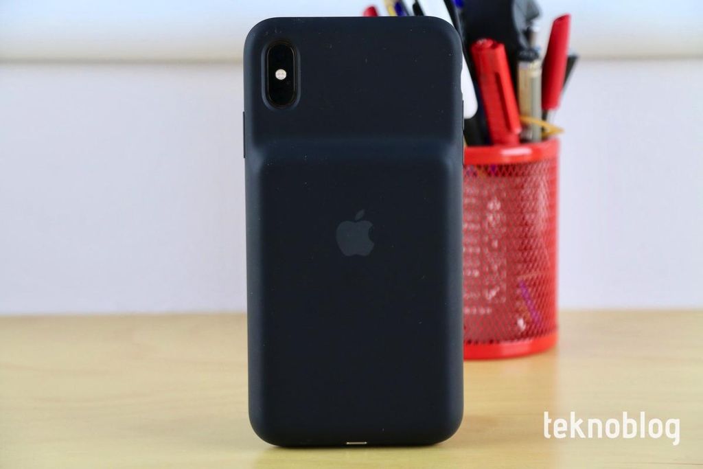 iphone xs max için smart battery case