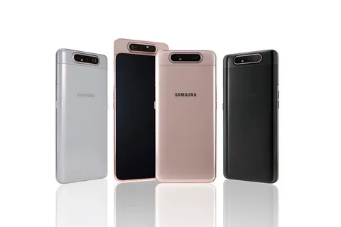 Döner kameralı Samsung Galaxy A80 Türkiye’de