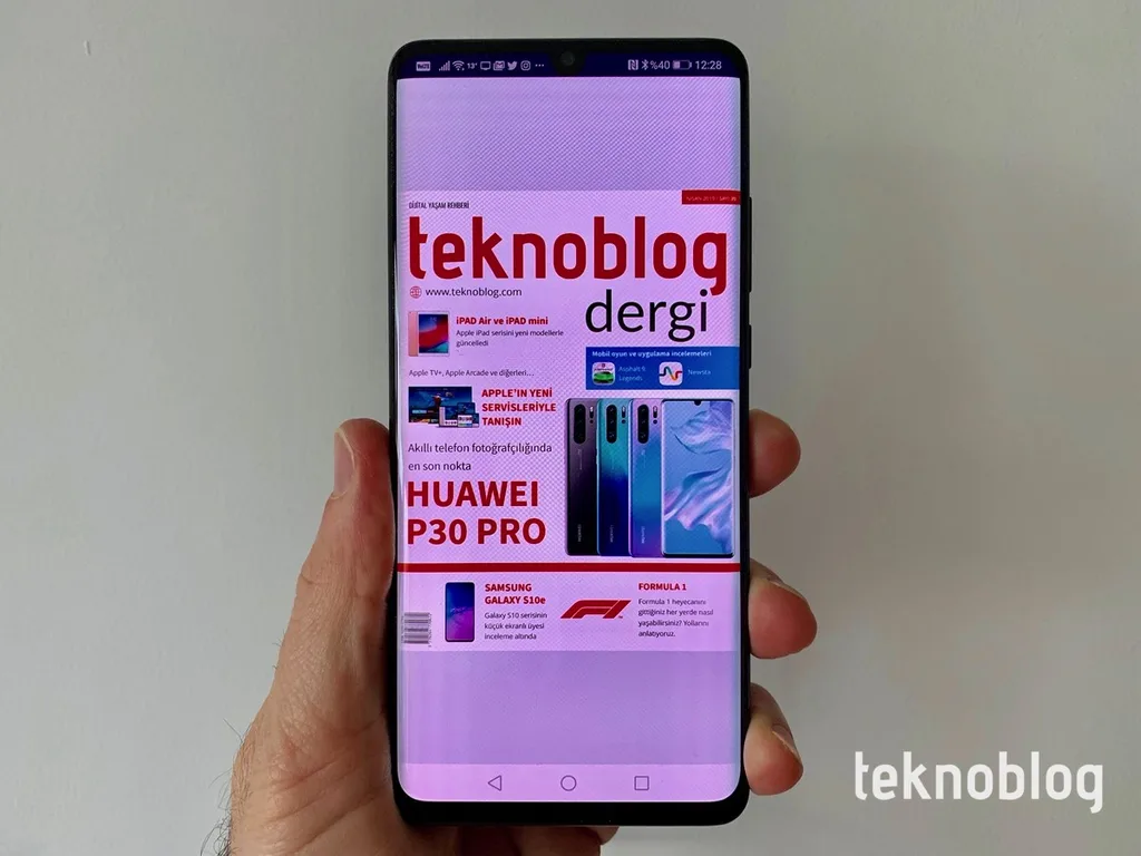 Huawei P30 Pro incelememiz önce Teknoblog Dergi’de