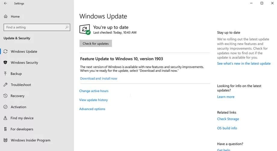 windows 10 mayis 2019 guncellemesi