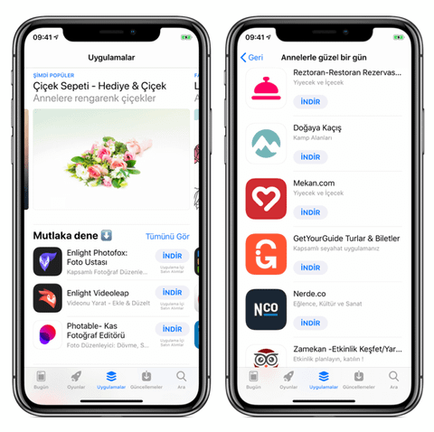 app store anneler günü