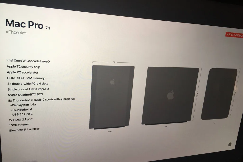 Apple’ın merakla beklenen Mac Pro bilgisayarıyla ilgili yeni bir sızıntı