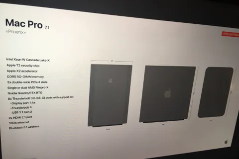 Apple’ın merakla beklenen Mac Pro bilgisayarıyla ilgili yeni bir sızıntı