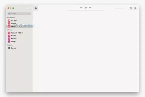 Apple Music ve TV’nin Mac uygulamalarından ilk görüntüler geldi