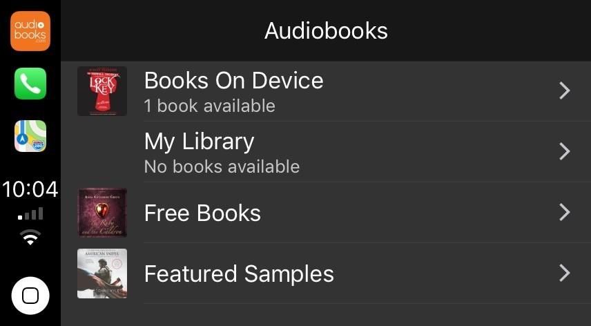 audiobooks.com carplay