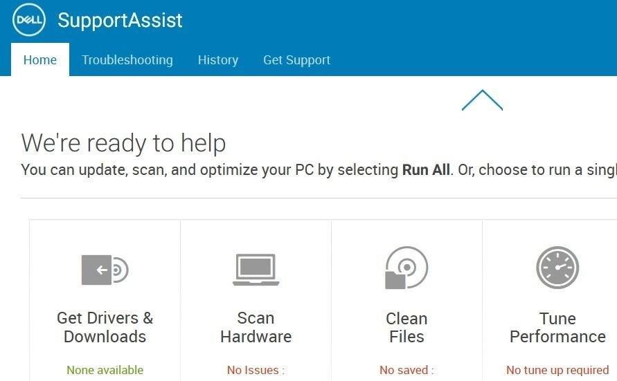 dell supportassist