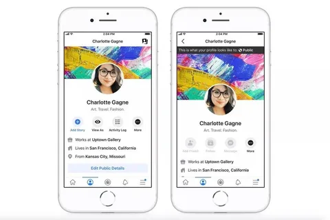Facebook profil görünümü kontrol aracını geri getiriyor