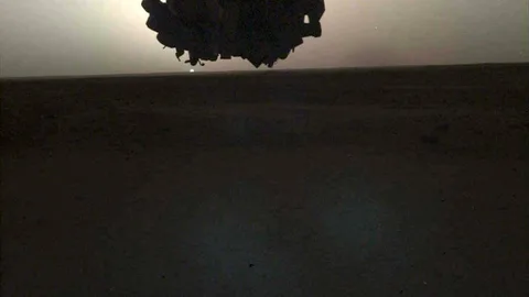 InSight Mars’ta güneşin doğuşunu ve batışını fotoğrafladı