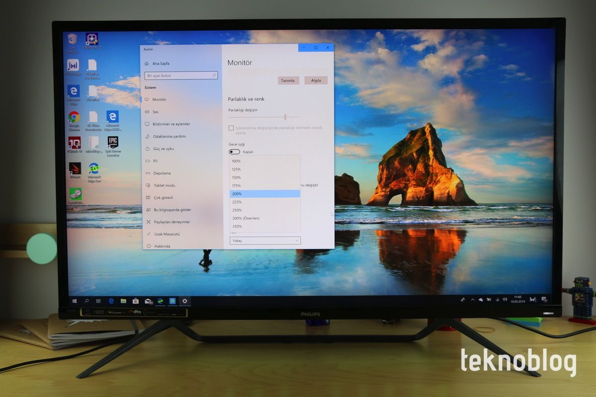 Philips 436M6VBPAB 4K HDR monitör İncelemesi