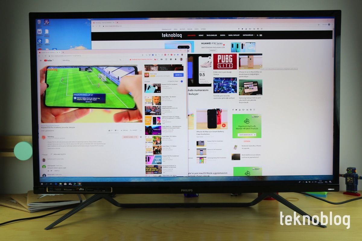 Philips 436M6VBPAB 4K HDR monitör İncelemesi