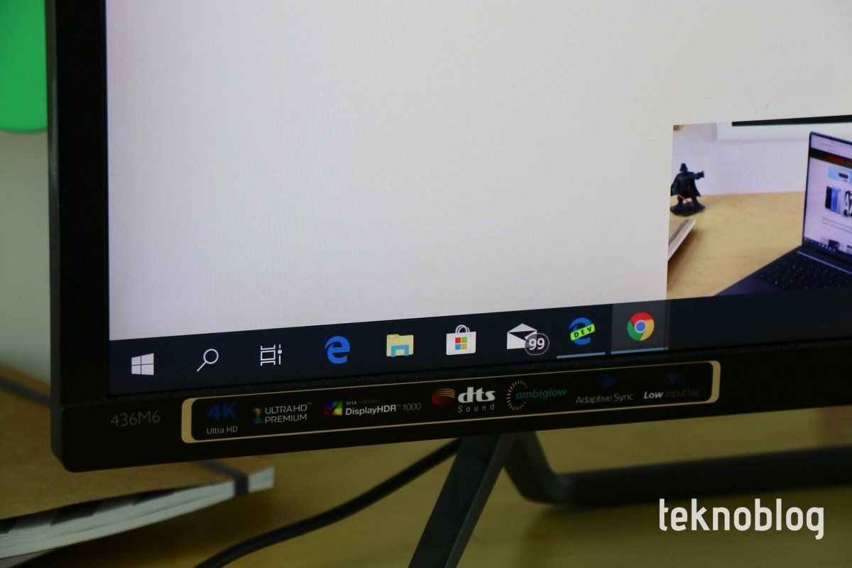 Philips 436M6VBPAB 4K HDR monitör İncelemesi