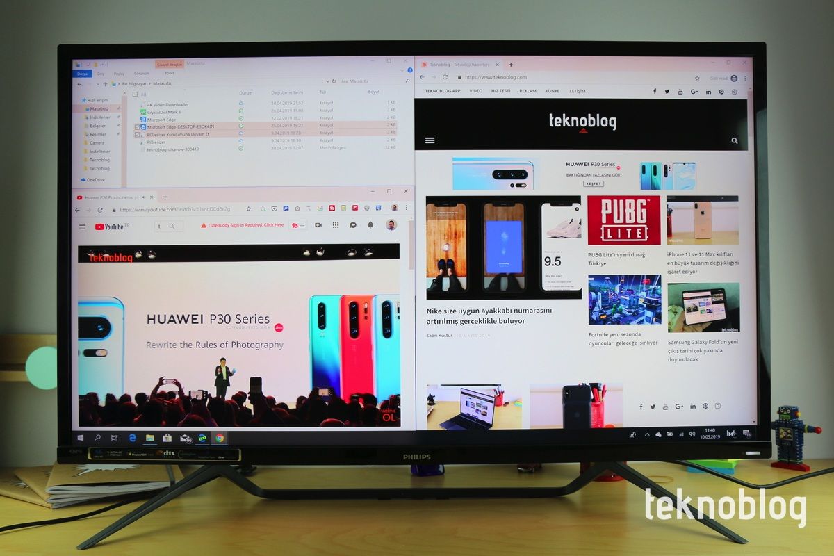 Philips 436M6VBPAB 4K HDR monitör İncelemesi