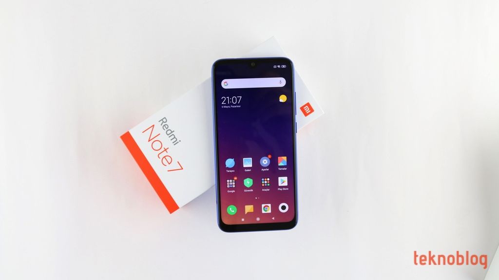 redmi note 7 kutu açılımı