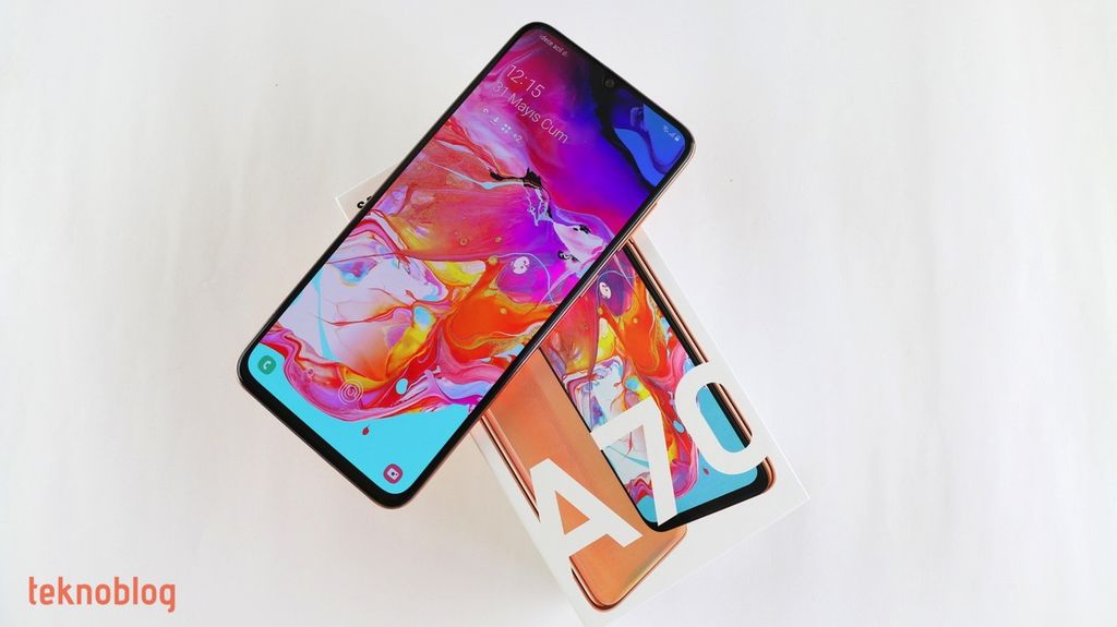 samsung galaxy a70 kutu açılımı