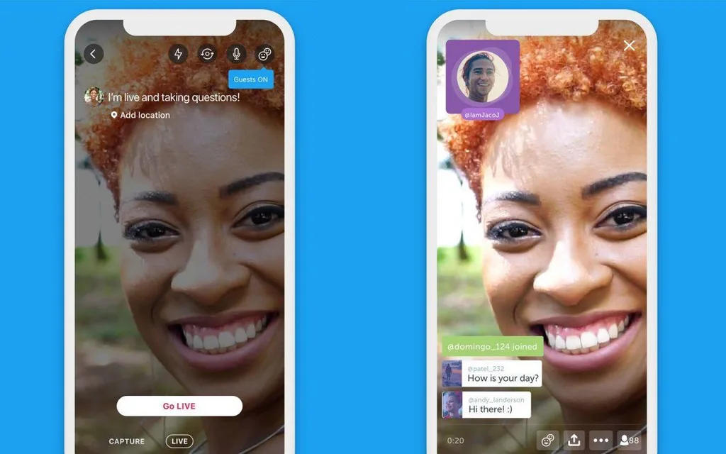 Twitter’da canlı yayınlarda misafir devri başlıyor